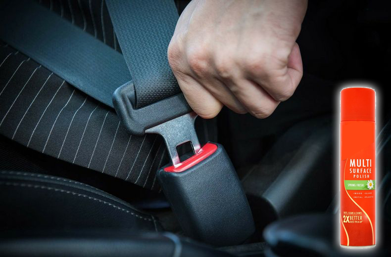 Use Surface Polish To Make Your Seat Belts Work Better